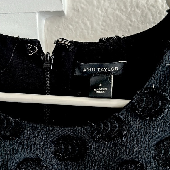 Ann Taylor Black Circles Dress - For Work or Cocktail - Picture 3 of 5
